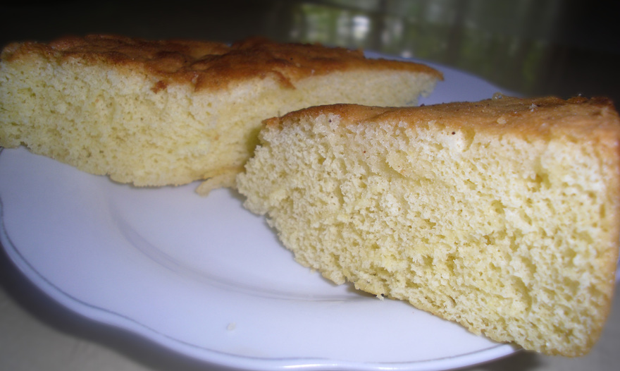 Дебютный рецепт бисквита