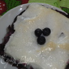 Черничный пирог с "занавеской"