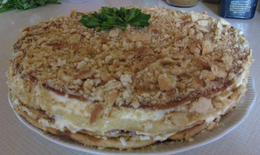 Несладкий торт