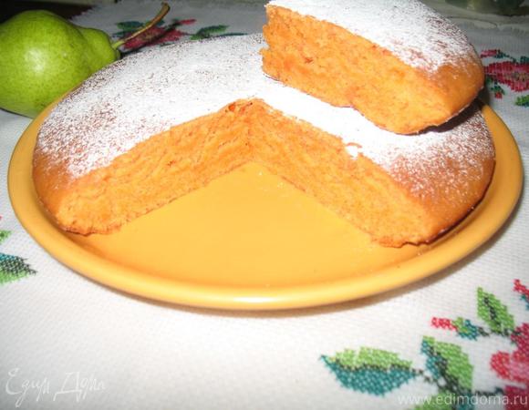 Томатный сладкий пирог (постный)
