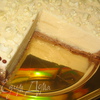 Торт-мороженое из дыни на ванильных сухариках
