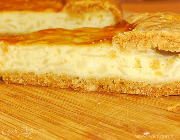 Ароматный бисквит с сыром