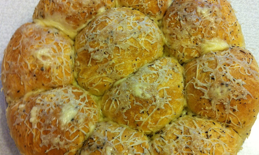 фоккача из шариков