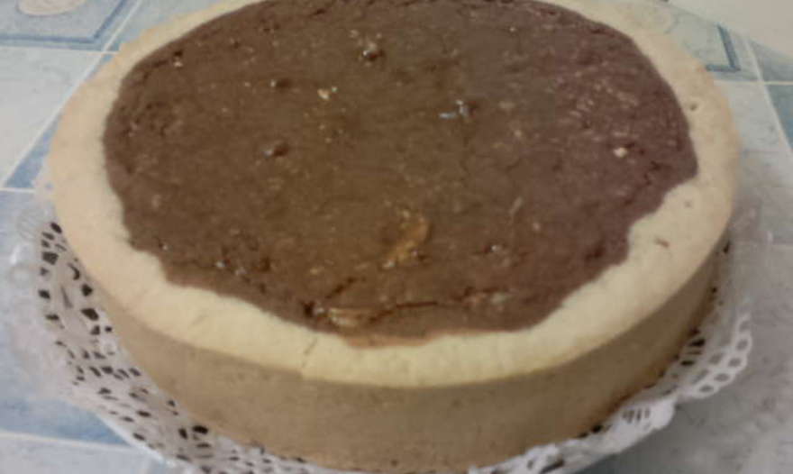 Тарт "Груши в шоколаде"