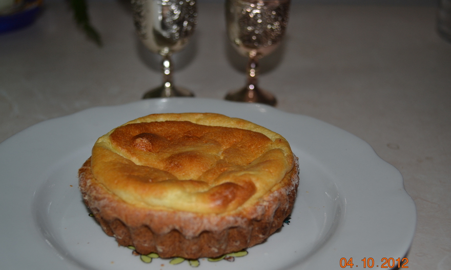 Молочно-творожный пирог "Воздушный поцелуй" (готовим с HQС)