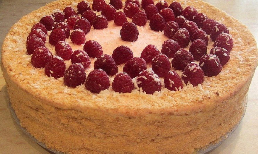 Торт "Розовый Мишка"