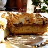 Песочный торт с конфитюром и грецкими орехами