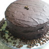 Тройной торт с кремом, покрытый шоколадом (Tripla torta alla crema ricoperta di cioccolato)