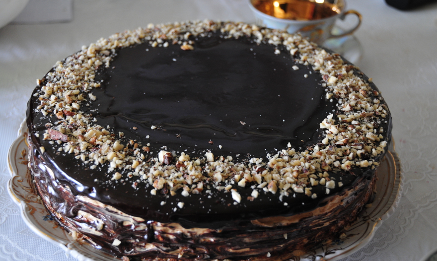Торт "Сникерс"