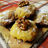 Мягкие пряные кексы с тыквой и грецким орехом