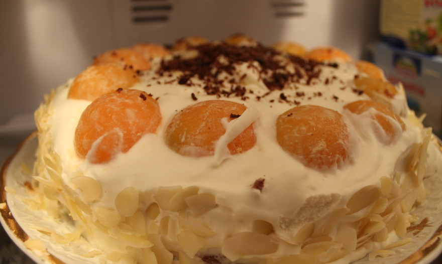 Торт "Ликерный абрикос"