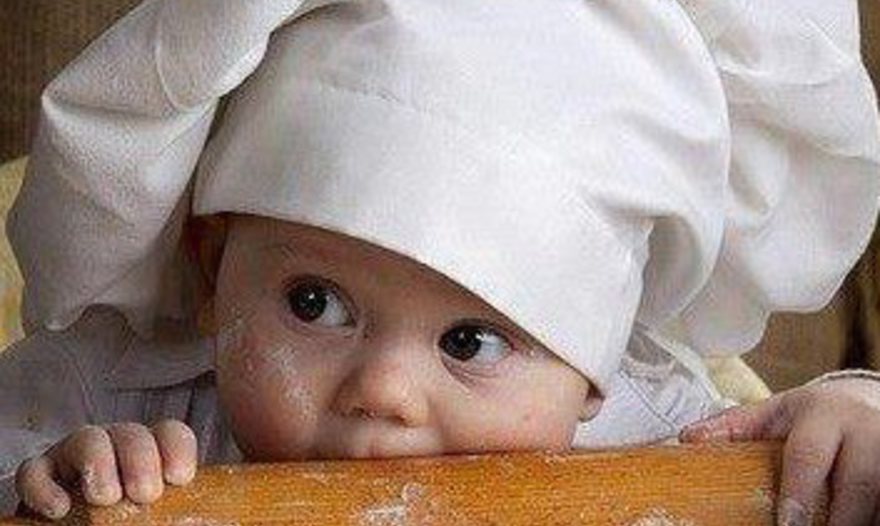 Шарлотка с яблоками.