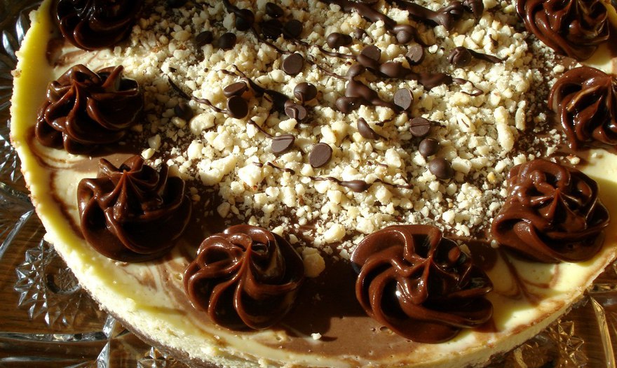 Мраморный чизкейк