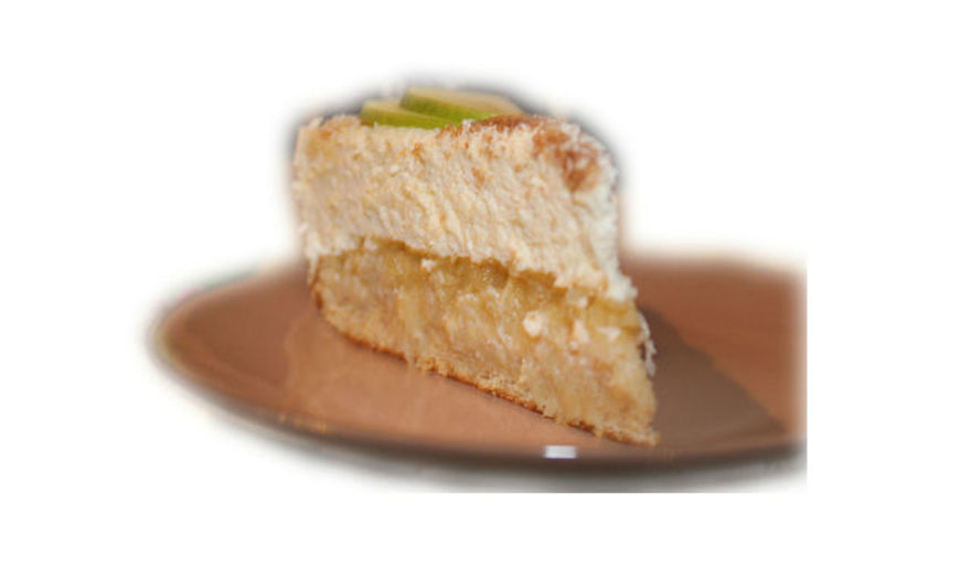 Яблочно-медовый торт