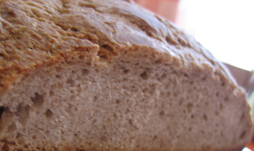 Хлеб по-деревенски без дрожжей