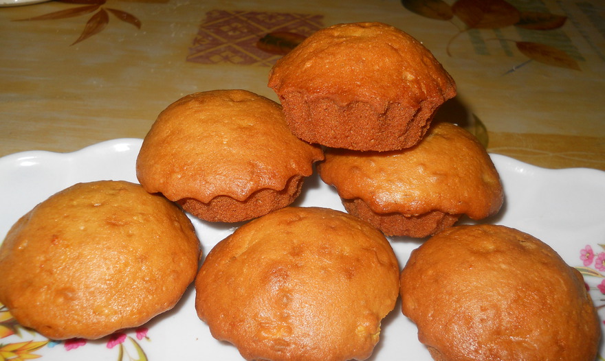 Маффины апельсиновые, простейшие