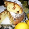Ароматный лимонный кекс с изюмом