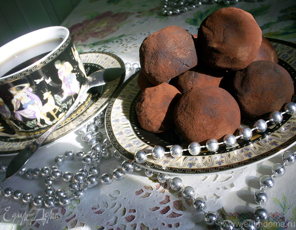 Шоколадно-ореховые конфеты "Вкуснее и проще не бывает"