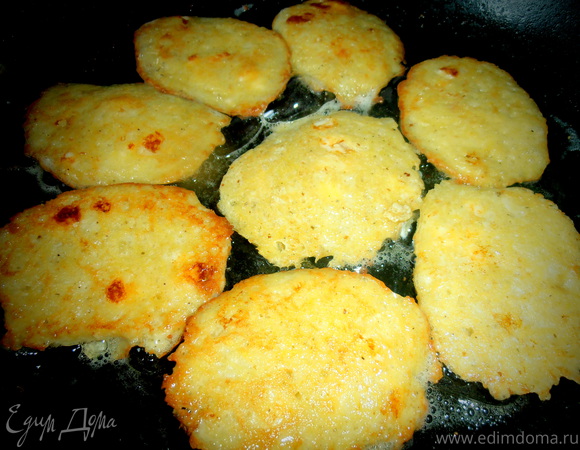 Картофельные блинчики с сыром (без муки)