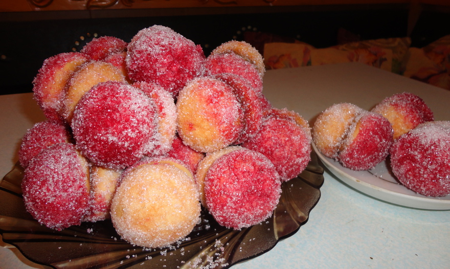 Пирожное «Персики»