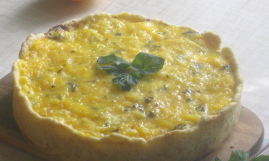 Апельсиново-мятный чизкейк "Апрель" (Orange et au fromage la menthe «Avril»)