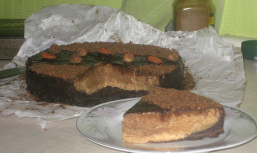 Кофейный чизкейк-брауни «Три уровня блаженства»