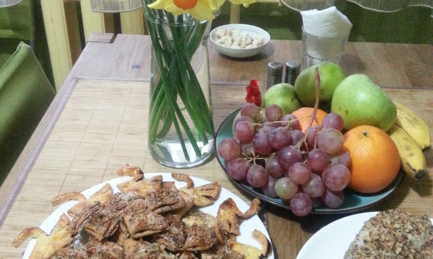 "Гуси-лебеди", МК по приготовлению печенья с корицей из творожного теста