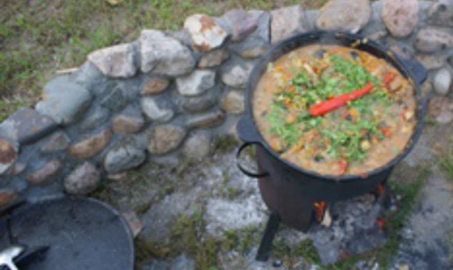 Рыбная лазанья с фенхелем и запеченным перцем