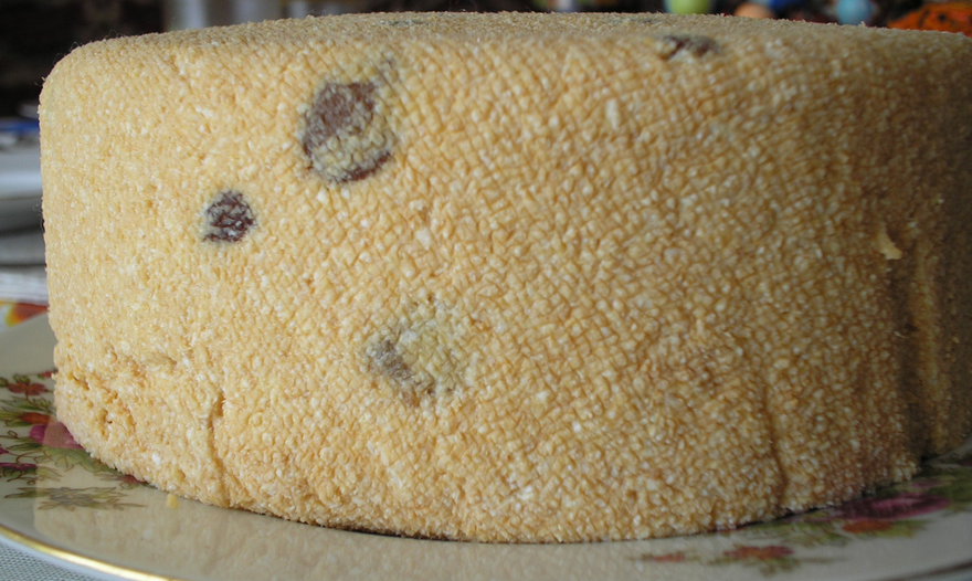 Творожная мини-пасха со сгущенкой