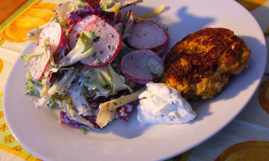 Сытные веганские котлетки "Легче легкого"