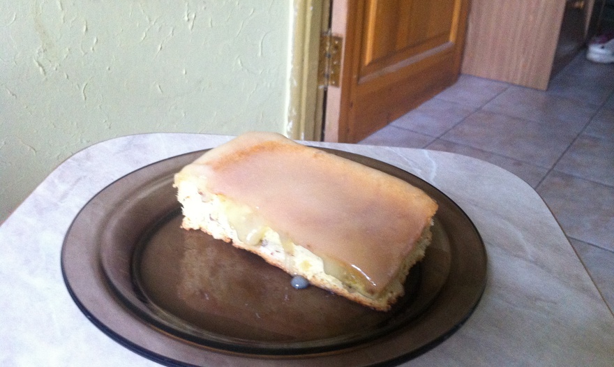 Деревенский пирог с кедровыми орешками и сливочной карамелью (без муки)