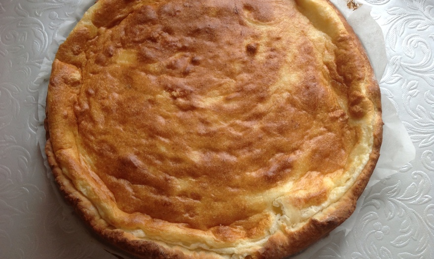 Молочно-творожный пирог "Воздушный поцелуй" (готовим с HQС)