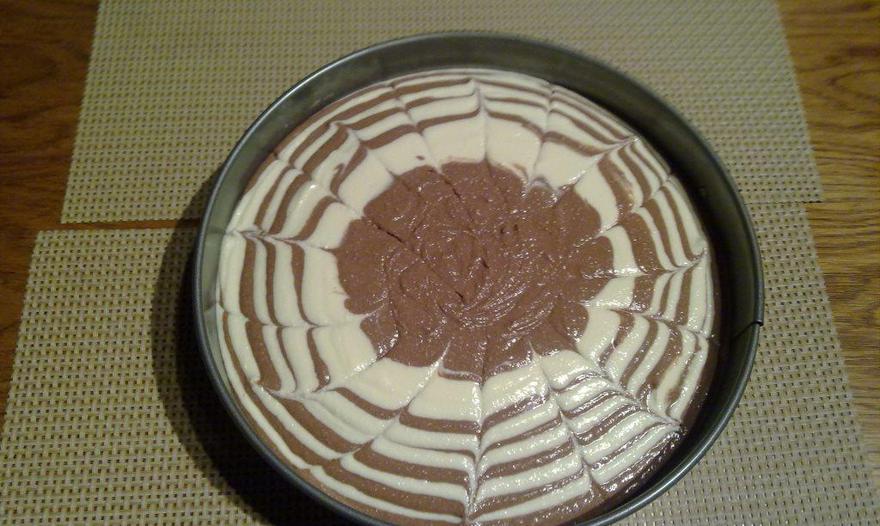 Мраморный чизкейк