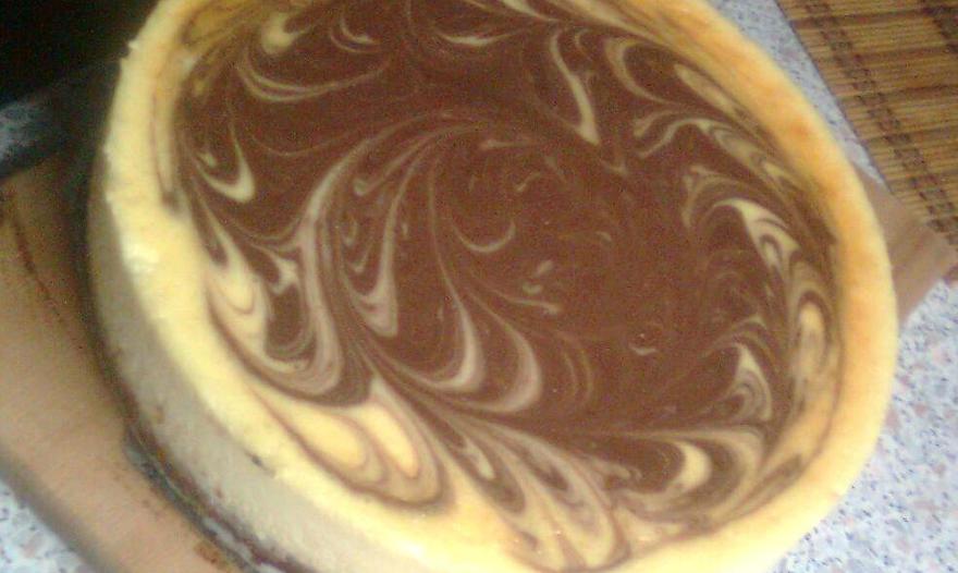 Мраморный чизкейк