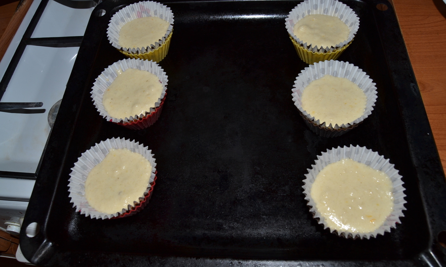 Яблочные маффины из рисовой муки