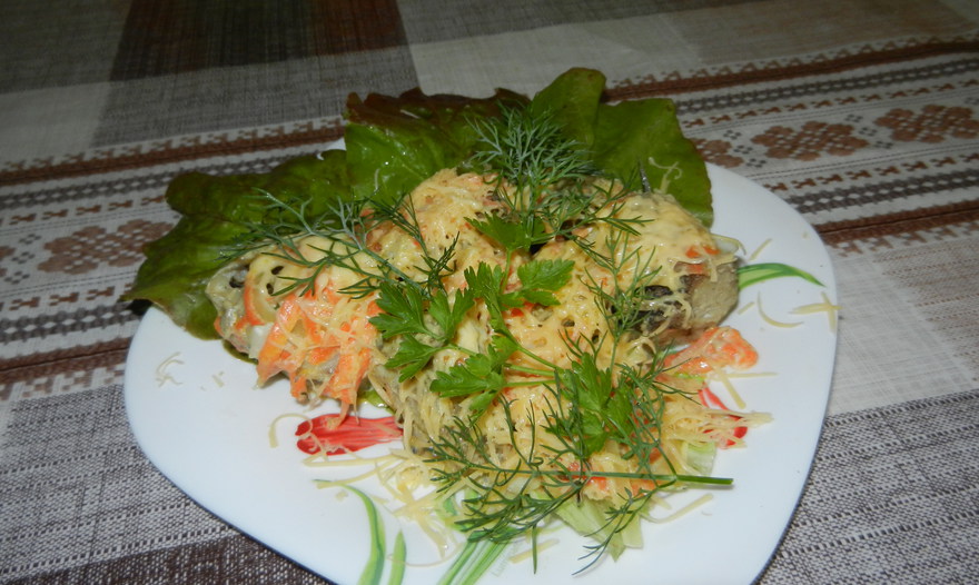 Минтай на "подушке"