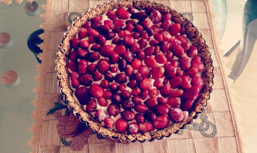 Легкий клубничный тарт «Здравствуй, лето!»