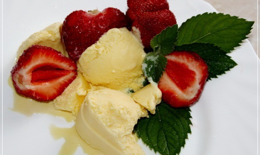 Сливочное мороженое
