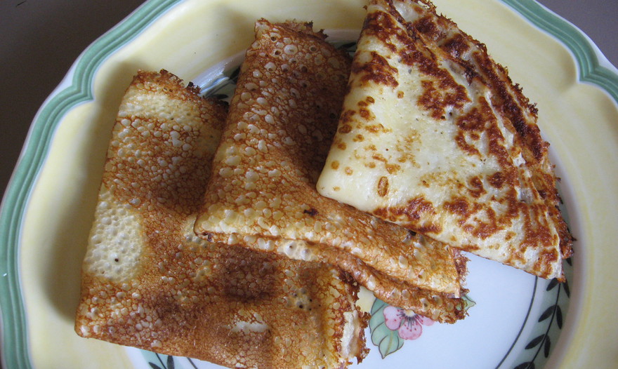 Мягкие и тонкие блинчики на молоке