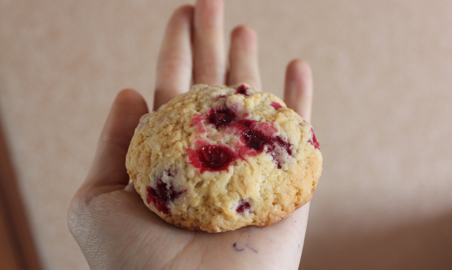 Печенье с ягодами