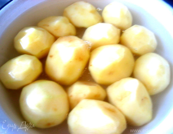 Картофельные смайлики для настроения и перекуса