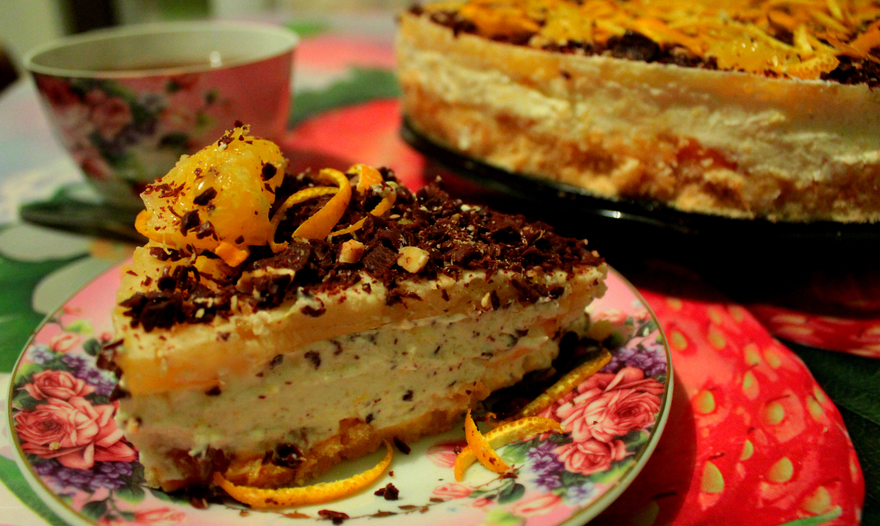 Ягодный чизкейк (без выпечки)