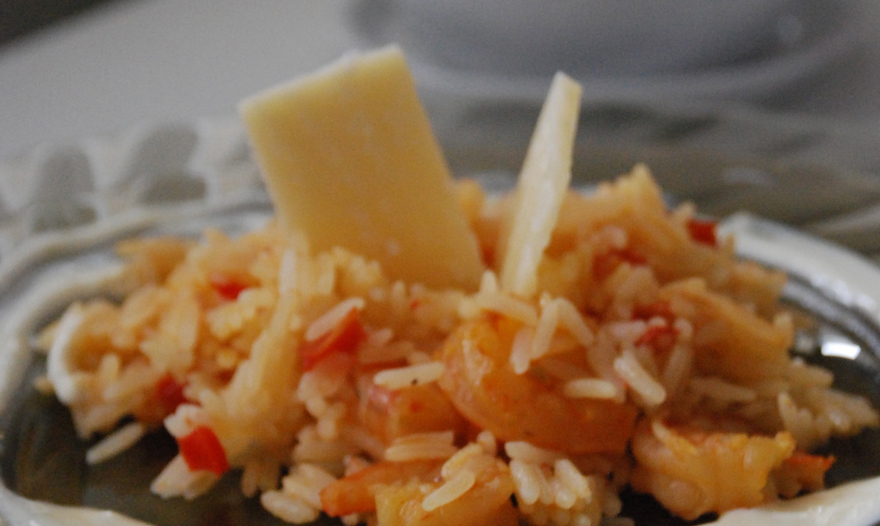 "Лимонная симфония", или валенсийская традиционная паэлья с креветками