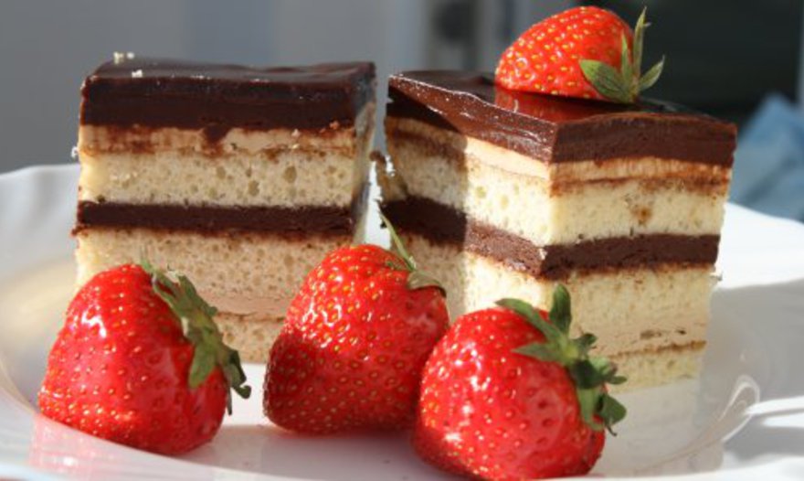 Мраморный торт