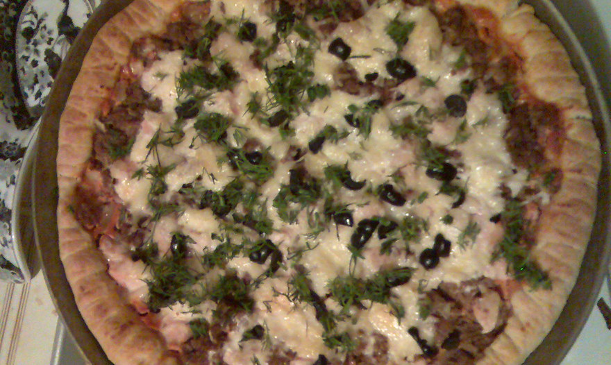 Пицца с фаршем