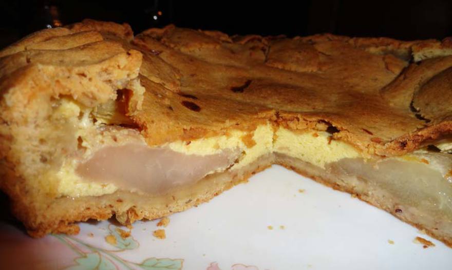 Грушевый пирог