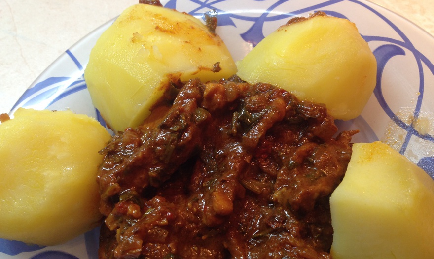 Баранина с пряностями "Чудеса"