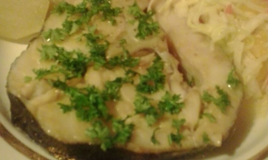 Рыба с дижонской горчицей