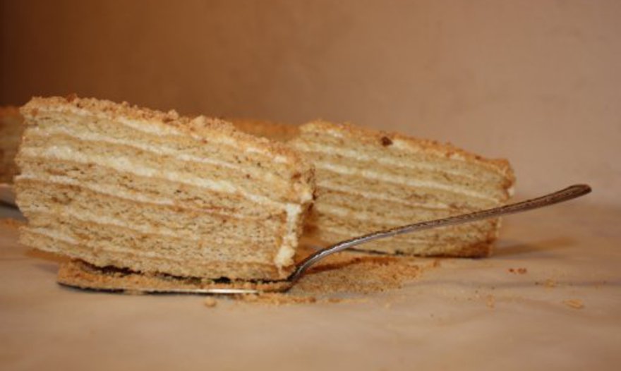 Торт медовый