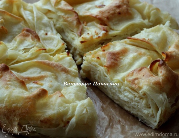 Рецепт Осетинского пирога с сыром Сабурани